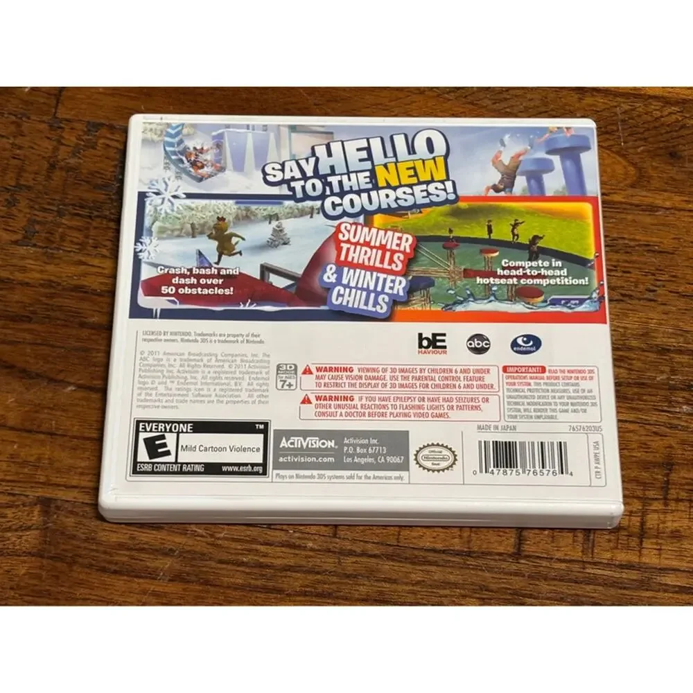 Wipeout 3 Nintendo 3DS w/ Case & Manual Action Adventure 2012 Activision